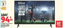 Auchan Direct Qilive TV LED 32" offre