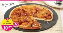 Maximo de Lorraine Tarte aux mirabelles offre
