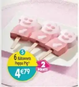 Maximo Peppa Pig Bâtonnets offre