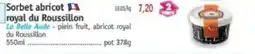 Maximo Sorbet abricot royal du Roussillon offre
