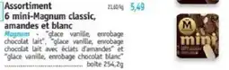 Maximo Magnum Assortiment 6 Mini classic amandes et blanc offre
