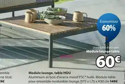 JYSK Module lounge, table hou offre