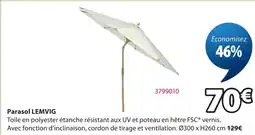 JYSK Parasol lemvig offre