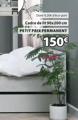 JYSK Cadre de lit billund offre