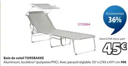 JYSK Bain de soleil torsbakke offre