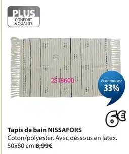 JYSK Tapis de bain nissafors offre