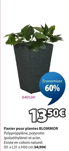 JYSK Panier pour plantes blommor offre