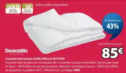 JYSK Dunlopillo edition couette thermique offre