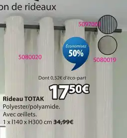 JYSK Rideau totak offre