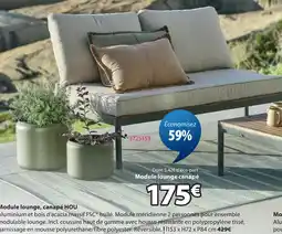 JYSK Module lounge canapé hou offre