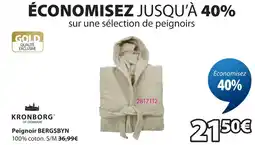 JYSK Kronborg of denmark peignoir bergsbyn offre