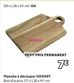 JYSK Planche à découper sigvart offre