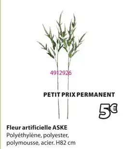 JYSK Fleur artificielle aske offre