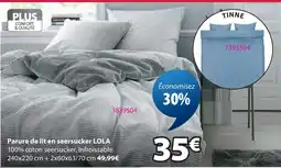 JYSK Parure de lit en seersucker lola offre