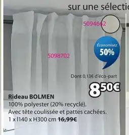 JYSK Rideau bolmen offre