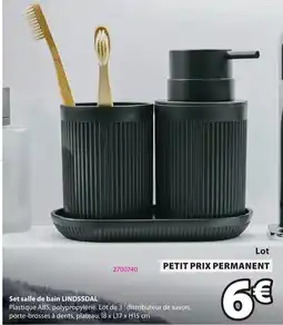 JYSK Set salle de bain lindssdal offre