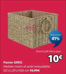 JYSK Panier greg offre