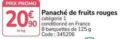 Promocash Promo - panaché de fruits rouges offre