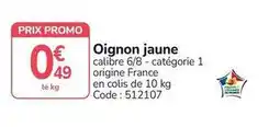 Promocash Promo - oignon jaune offre