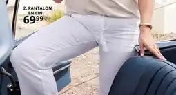 Ulla Popken Pantalon en lin offre