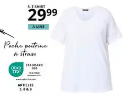 Ulla Popken Oeko-tex - poche poitrine à frass offre