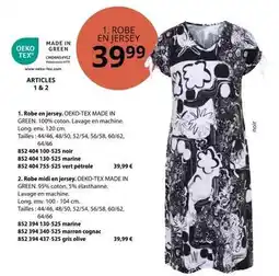 Ulla Popken Oeko-tex - articles offre