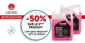 Roady Roady bon plan sur le lave-glace dégivrant* -30°c 5l roady offre