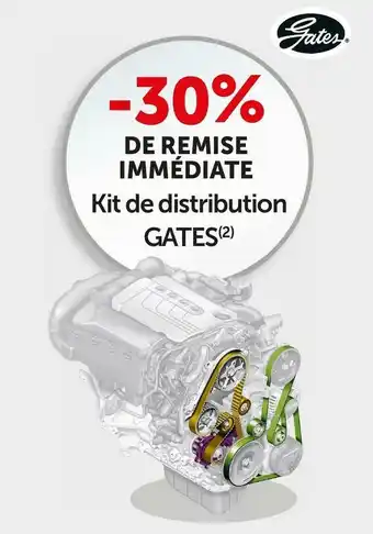 Roady Gates bon plan sur le kit de distribution gates offre