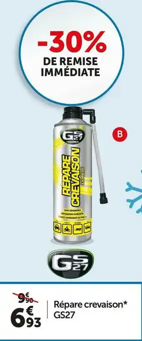 Gs27 répare crevaison*