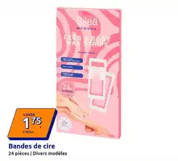 Action Silea Bandes de cire offre