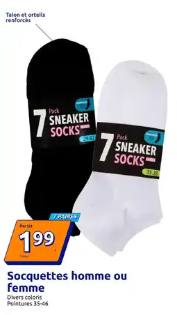 Action SNEAKER SOCKS offre