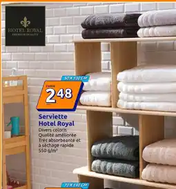 Action Serviette Hotel Royal offre