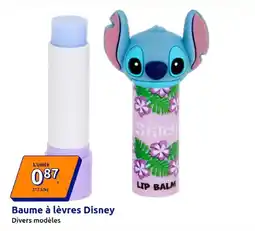 Action Disney Baume à lèvres offre