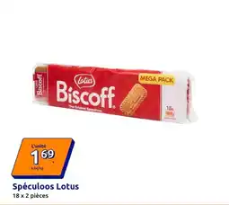 Action Biscoff Spéculoos offre