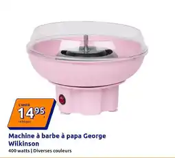 Action George Wilkinson Machine à barbe à papa offre