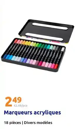Action Marqueurs acryliques offre