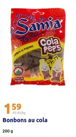 Action Samia Cola Pep's offre