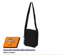 Action Sacoche bandoulière/banane offre