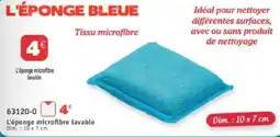 Maximo L'ÉPONGE BLEUE Tissu microfibre offre