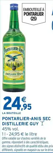 Intermarché PONTARLIER-ANIS SEC offre