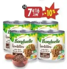 Maximo Bonduelle Lentilles offre