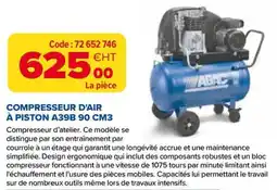 Prolians ABAC COMPRESSEUR D'AIR À PISTON A39B 90 CM3 offre