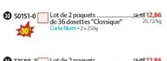 Maximo Carte Noire offre