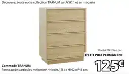 JYSK JYSK Commode TRANUM offre