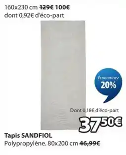 JYSK SANDFIOL Tapis offre