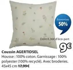 JYSK AGERTIDSEL Coussin offre