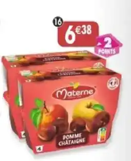Maximo Materne Pomme Châtaigne offre