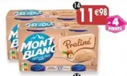 Maximo Mont Blanc Praliné offre
