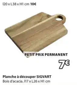 JYSK SIGVART Planche à découper offre