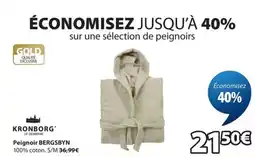 JYSK KRONBORG Peignoir BERGSBYN offre